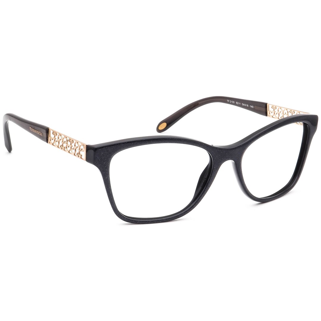 Tiffany & Co TF 2211 8001 54-15-140mm Eyeglasses FRAMES ONLY - GOOD CONDITION TIFFANY TF 2035 Eyeglasses 8001 Blk 52-16-135 - Elite  main image 4