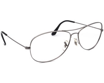 Ray-Ban Sunglasses Frame Only RB 3362 004/58 Gunmetal Aviator Metal Italy 59 mm