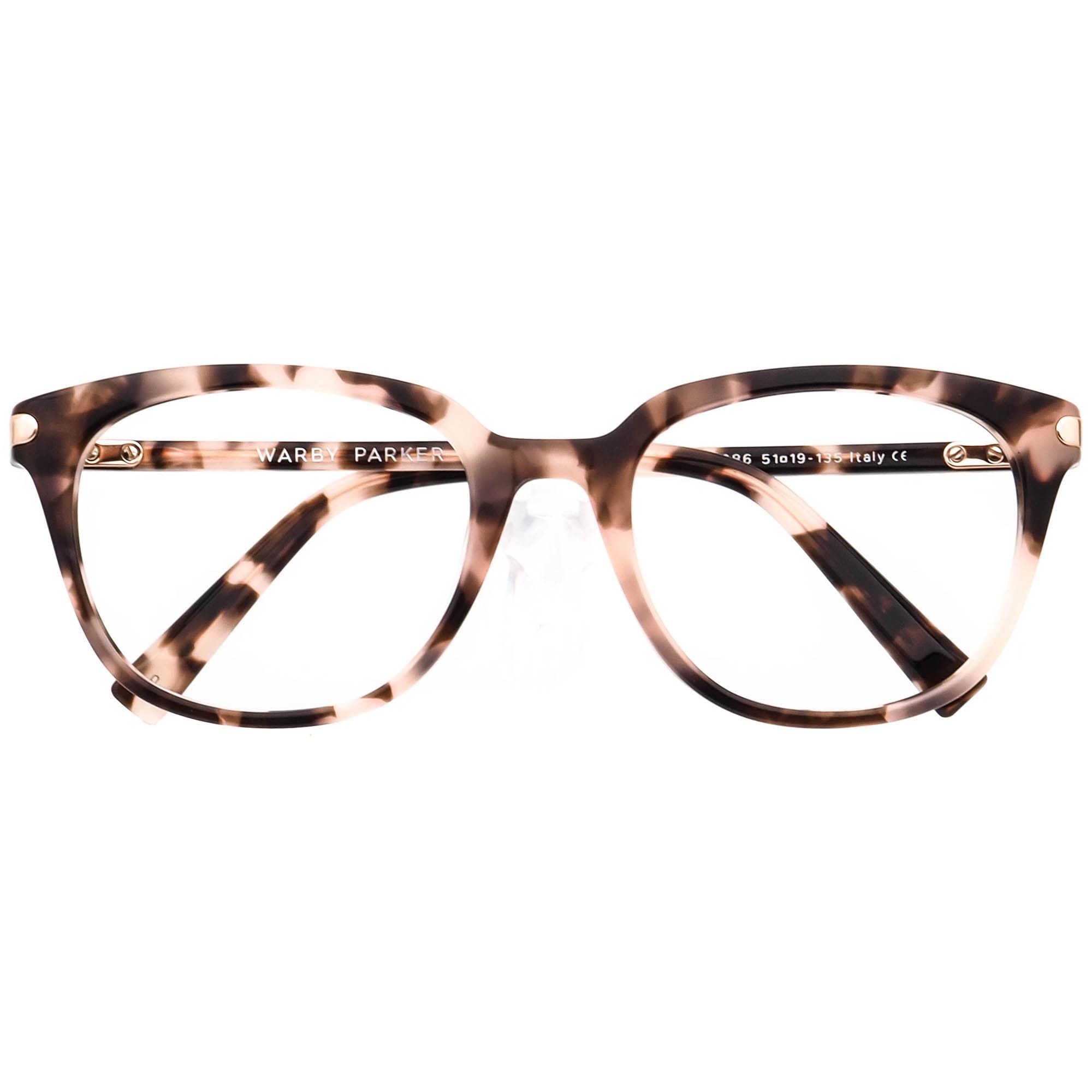 Warby Parker Eyeglasses Frame MAEVE M 7286 51[]19 135 Glasses Made in Italy Maeve Eyeglasses in Blush Tortoise | Warby Parker main image 4