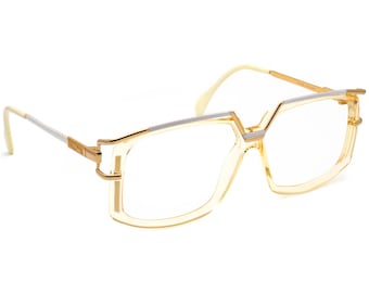 Cazal Vintage Sunglasses Frame Only MOD 329 COL 192 Gold & White Germany 58 mm