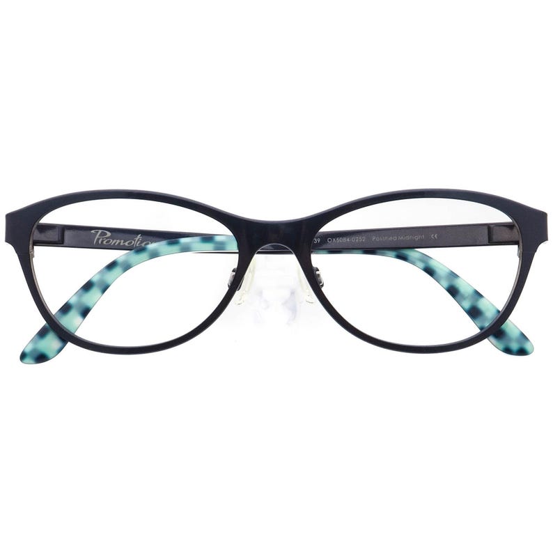 Oakley Women's Eyeglasses OX5084-0252 Promotion Polished Midnight Cat Eye Metal Frame 52[]16 139 image 6