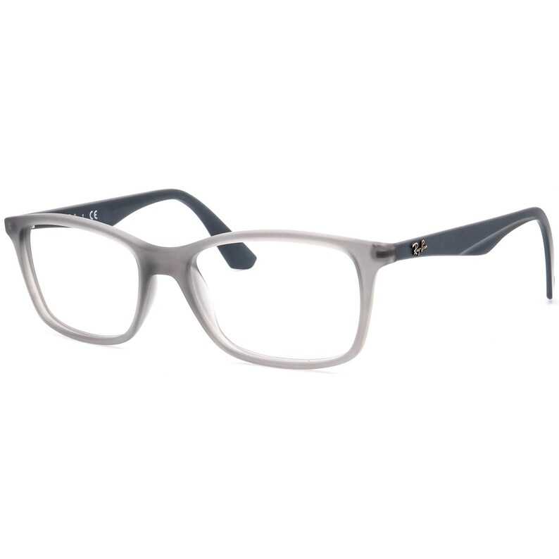 Ray-ban Eyeglasses RB 7047 5482 Matte Gray Square Frame 54[]17 140 - Etsy