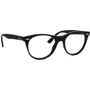 Lunettes de vue Ray-Ban RB 2185-V 2000 Wayfarer II Noir poli Phantos Monture 50[]18 145