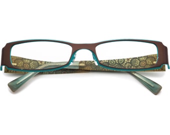 クラシック Jean Lafont Brown&blue 501 Atmosphere3 Eyeglasses 小物