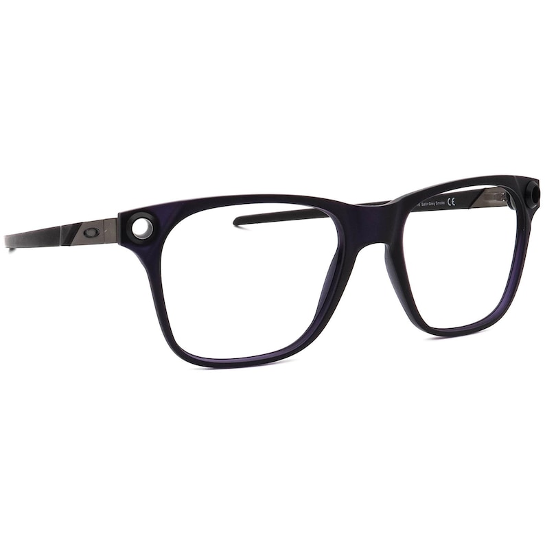 Oakley Eyeglasses OX8152-0253 Apparition Satin Grey Smoke Square Frame 53[]18 136 image 1