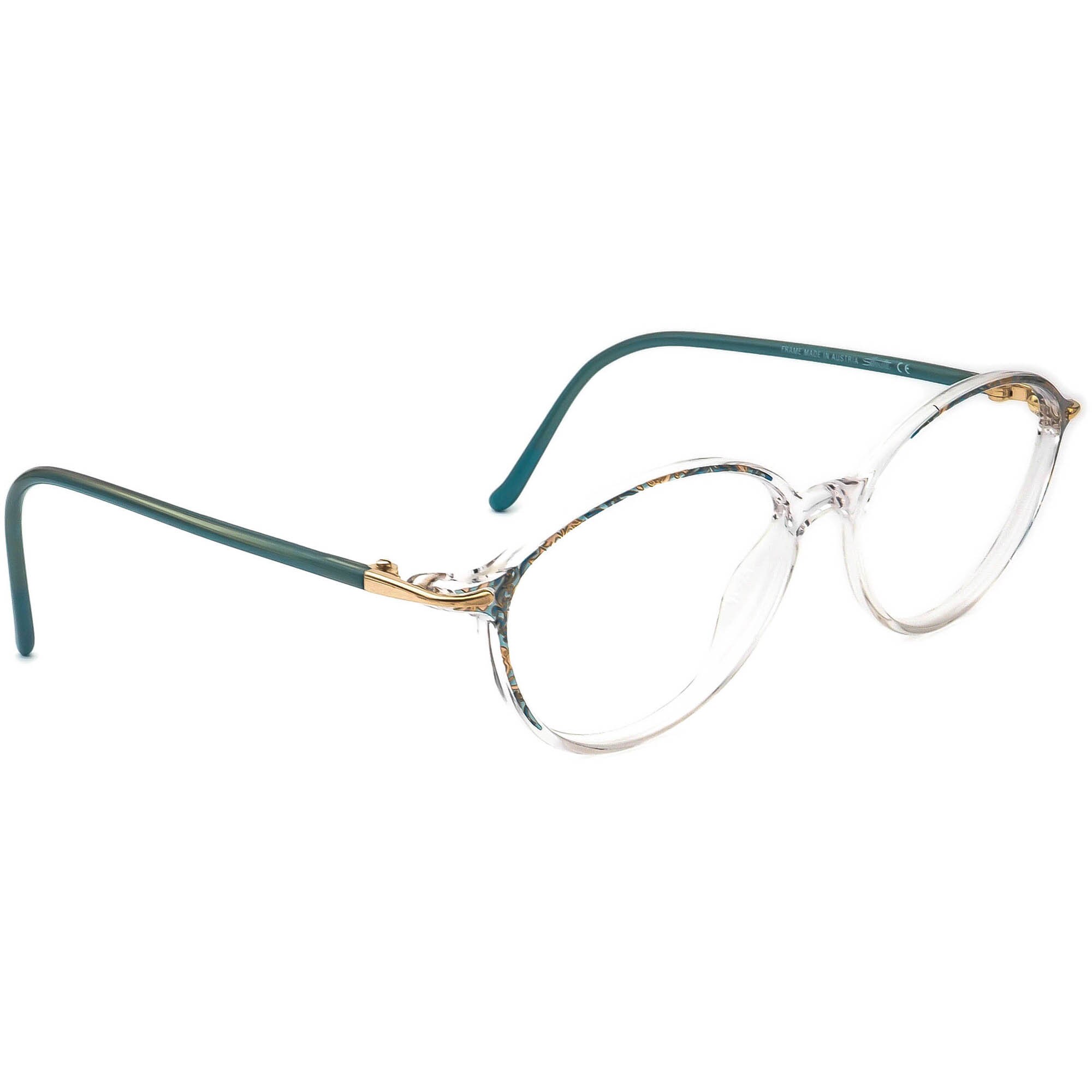 Silhouette Eyeglasses SPX M 1921 6050 Clear & Gold/blue  display picture 3