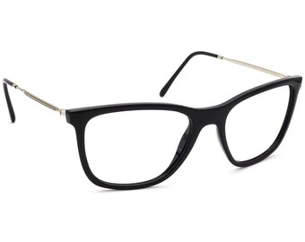 Ray-Ban Sonnenbrille Nur RB 4344 601 Glanz Schwarz/Silber Quadrat Italien 56 mm