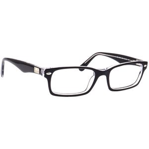 Gafas Ray-Ban RB 5206 2034 Negro Pulido sobre Marco Rectangular Transparente 52[]18 140