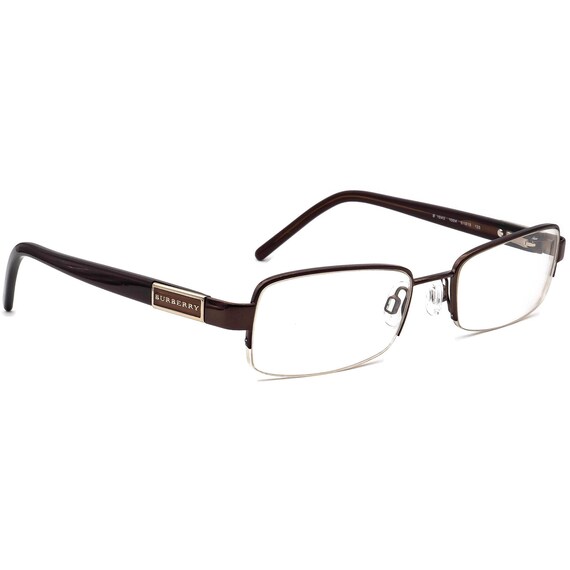 burberry half rim eyeglasses