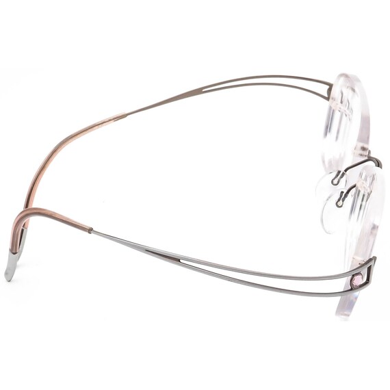 Silhouette Eyeglasses 6794 40 6051 Titan Gray Rim… - image 4