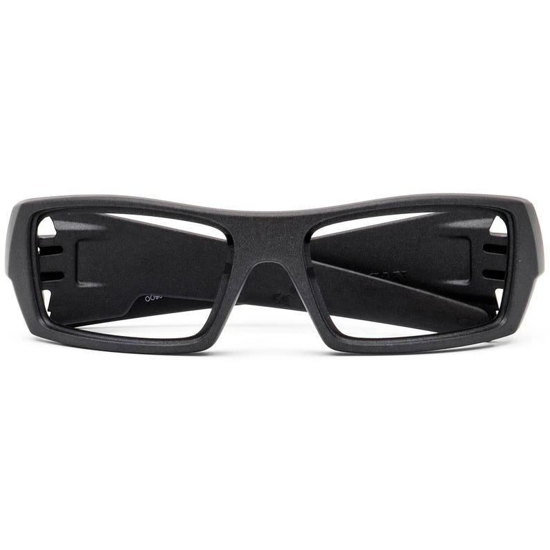 Oakley Men's Sunglasses Frame Only OO9014-3560 Gascan Steel Grey Wrap 60 mm image 6