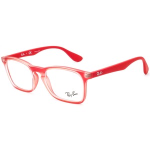 Anteojos para niños Ray-Ban RB 1553 3669 Montura rectangular roja mate 4616130 imagen 3