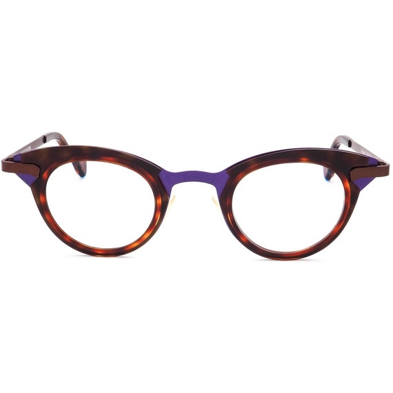 Anne Et Valentin Eyeglasses Tab A110 Purple/Havan… - image 2