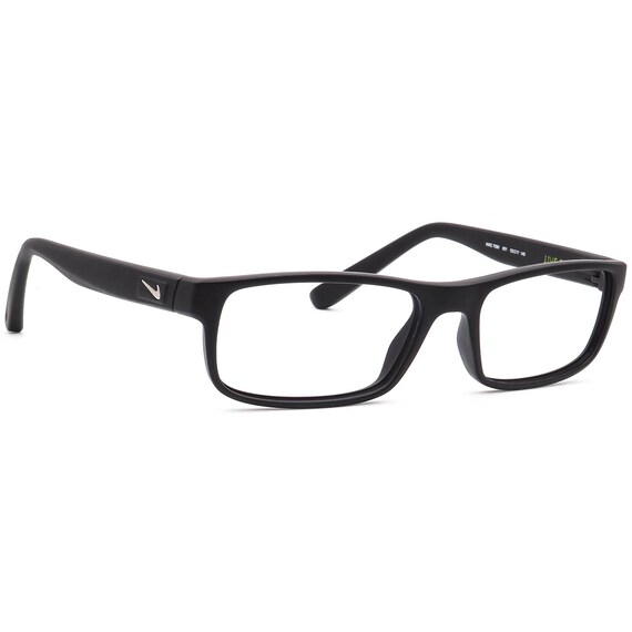 Nike Men s Eyeglasses 7090 001 Live Free Matte Black Rectangular Frame 5317 140 Etsy