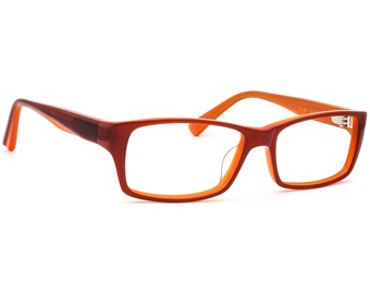 Nike Men's Eyeglasses 7011 208 Rocky Tan on Orange Rectangular Frame 54[]16 140