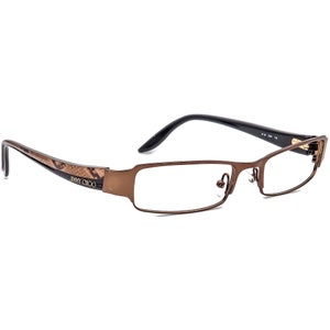 Jimmy Choo Eyeglasses JC 30 N0W Brown/Black/Snake Rectangular Italy 51[]17 135