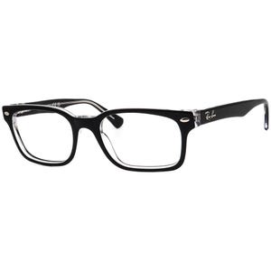 Ray-Ban Eyeglasses RB 5286 2034 Polished Black on Clear Square Frame 51[]18 135 image 3