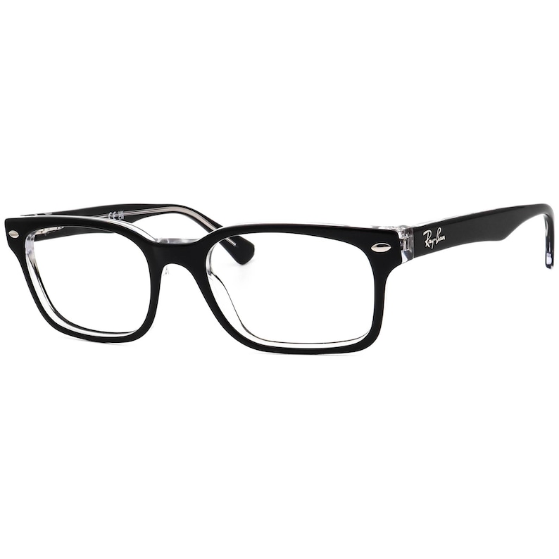 Ray-Ban Eyeglasses RB 5286 2034 Polished Black on Clear Square Frame 51[]18 135 image 3