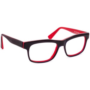 Alain Mikli Eyeglasses AL1103 E030 Black/Blue/Red France 55[]17 140 Handmade