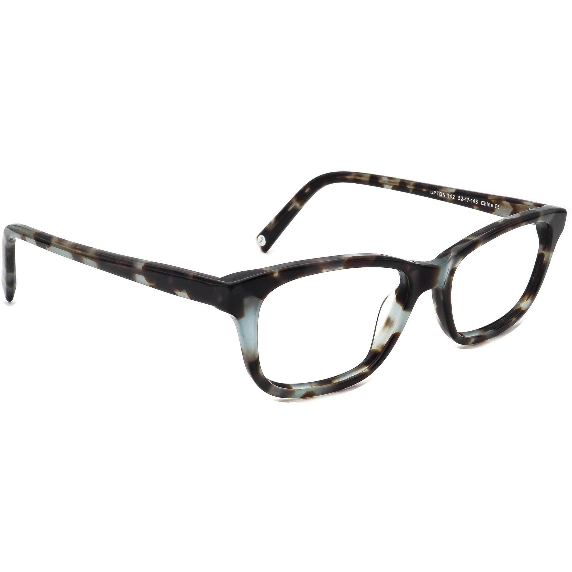 Warby Parker Damen Brille Upton 142 Blau Schildkröte B-Form 