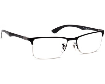 Ray-Ban Men's Eyeglasses RB 8413 2503 Carbon Fiber Black/Exposed Carbon Fiber Half Rim Frame 54[]18 145