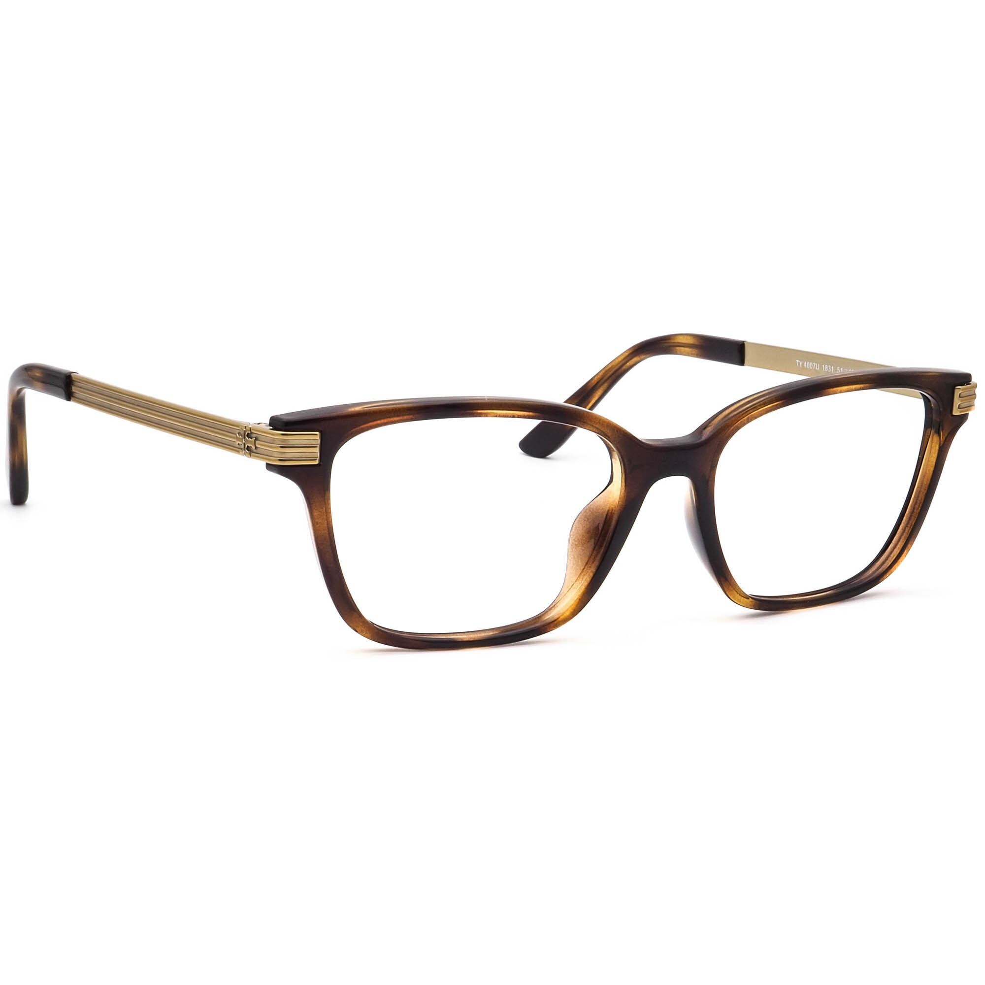 Tory Burch TY9047‎ 160613 Eyeglasses Womens Multicolor Gold 52-18-140 H13089 Tory Burch Eyeglasses - Etsy main image 2