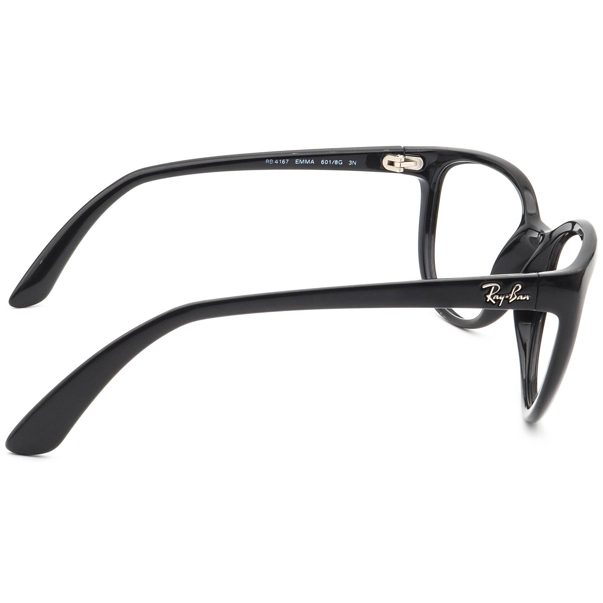 Ray-Ban RB4167 Women\'s Black Frame Sunglasses RAY-BAN EMMA RB4167 601/8G Sunglasses Frame Italy Polished  main image 2