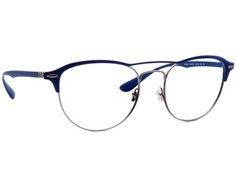 Ray-Ban Sunglasses Frame Only RB 3596 9005/80 Liteforce Matte Blue/Gunmetal Round Italy 54 mm