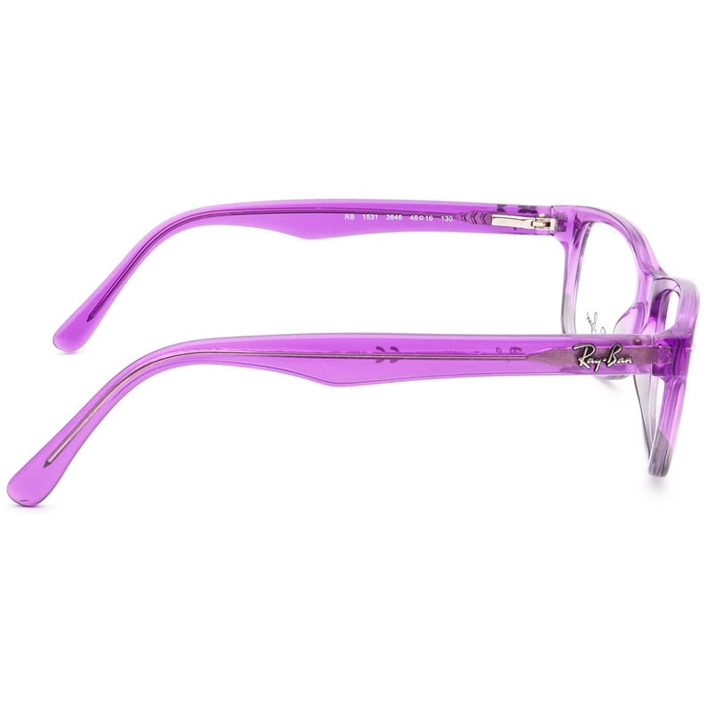 Ray-Ban Damen Brillen RB 1531 3646 Lila Farbverlauf Horn Rim Rahmen 48 [] 16 130 Bild 4