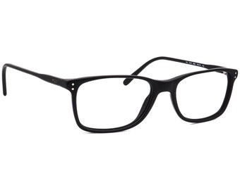 Ralph Lauren Polo Eyeglasses PH 2155 5284 Matte Black Square Frame 54[]18 145