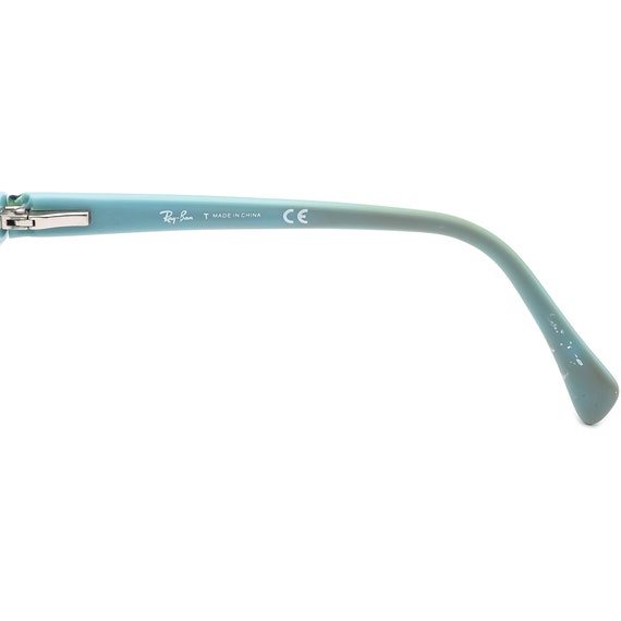 Ray-ban Eyeglasses RB 1550 3657 Blue Horn Rim Frame 46[]15  display picture 1