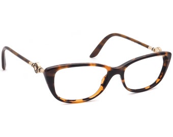 Versace Damen Brille MOD. 3206 944 Tortoise Semi Cat Eye Brillenfassung Italy 52[]15 140