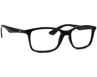 Occhiali da vista Ray-Ban RB 7047 2000 Montatura quadrata nera lucida 54[]17 140