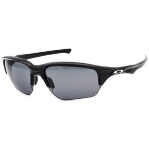 Gafas de sol Oakley Rx para hombre (solo montura, OO9363-0464 Flak Beta, negro pulido, media montura, 64 mm) imagen 3