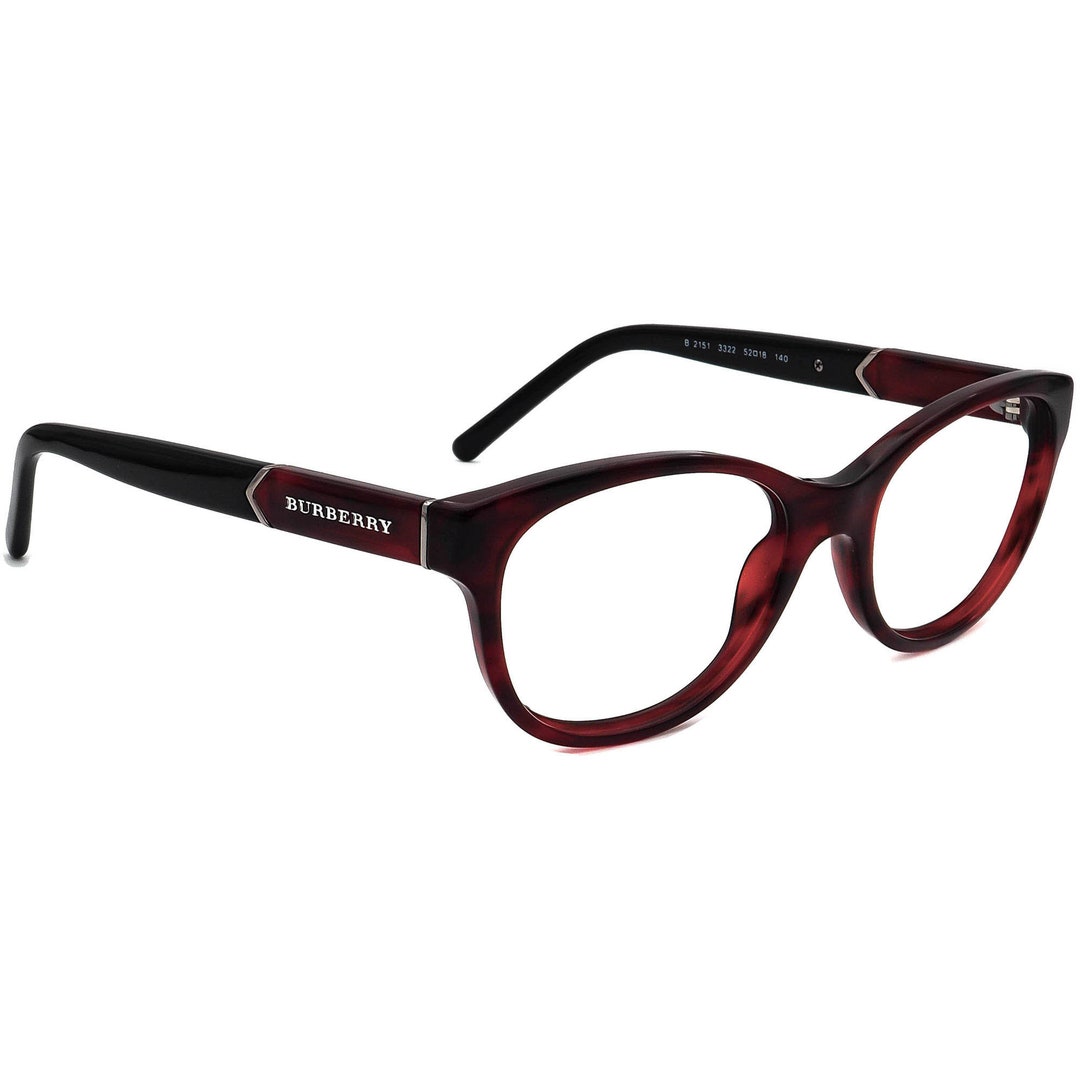 BURBERRY ワインレッド 38 BURBERRY - 新品同様 バーバリー チェック キャンバス レザー