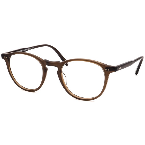 Garrett Leight Eyeglasses Hampton MESP Matte Brow… - image 3