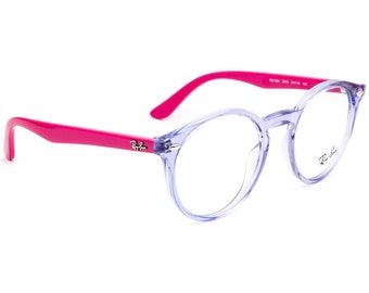 Small Eyeglasses Ray-Ban RB 1594 3810 Violet transparent/Rose Round Frame 44[]19 130