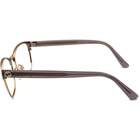 Gucci Eyeglasses GG 4285 QXU Gray/Gold Browline F… - image 6