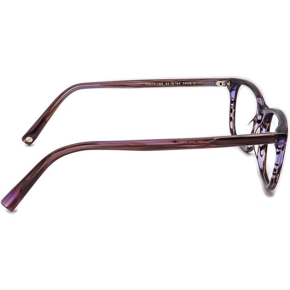 Warby Parker Eyeglasses Welty 145 Striped Purple … - image 4