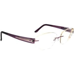 Silhouette Eyeglasses 5231 40 6052 Titan Purple Rimless Frame Austria 55[]17 135