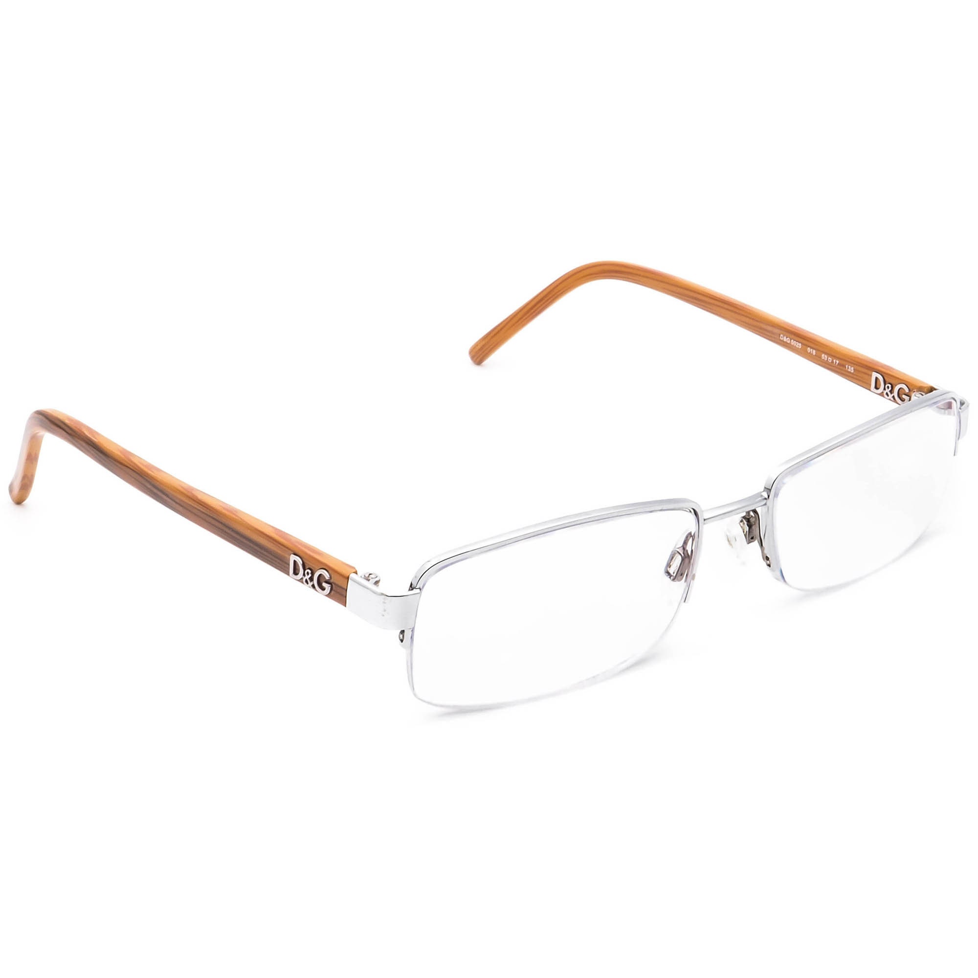 Dolce Gabbana Eyeglasses D&G 5025 018 Silver/woody Brown Half - Etsy Australia Dolce Gabbana Eyeglasses D&G 5025 018 Silver/woody Brown Half - Etsy Australia