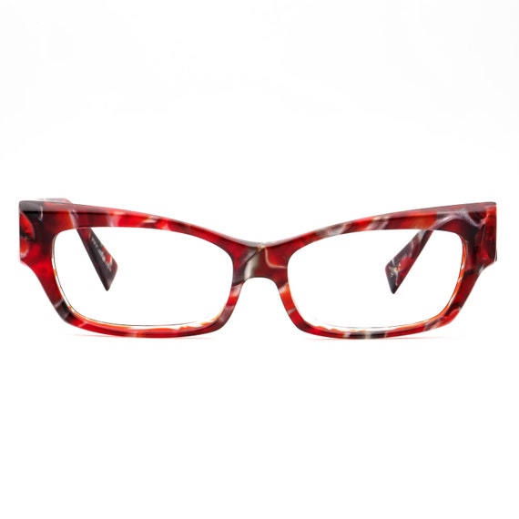 Alain Mikli Eyeglasses AL 1211 2960 Disguised Red… - image 2