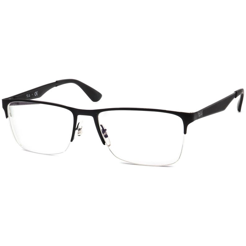 Ray-Ban Eyeglasses RB 6335 2503 Matte Black Half Rim Frame 56[]17 145 image 3