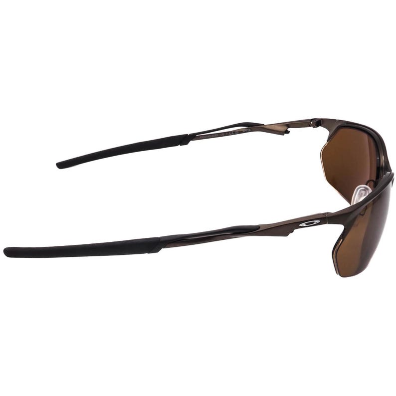 Oakley Men's Rx Sunglasses Frame Only OO4145-0560 Wire Tap 2.0 Pewter Half Rim Metal 60 mm image 3