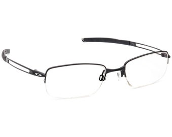 Lunettes de vue Oakley pour homme OX5045-0151 Frag, monture en métal noir poli, demi-cerclée 51[]19 140