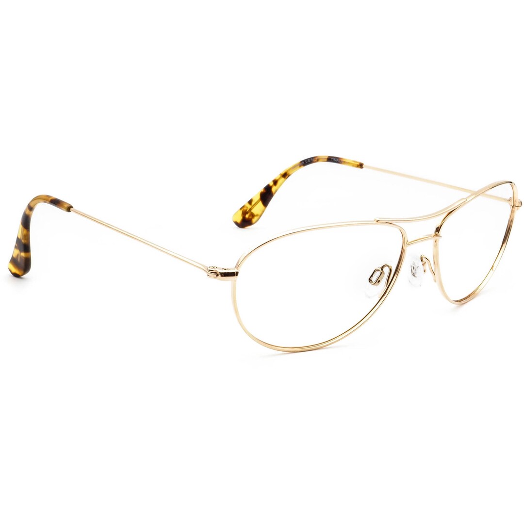 Maui Jim Sunglasses Frame MJ-245-16 Baby Beach Titanium Gold  display picture 2