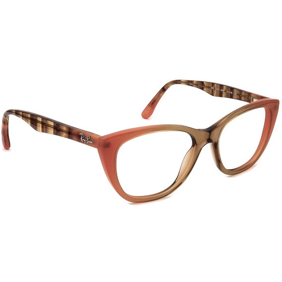 Ray-ban Eyeglasses RB 5322 5487 Brown/orange Cat Eye Frame | Etsy Australia