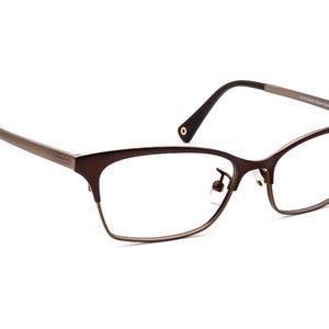 Coach Eyeglasses HC 5041 Terri 9143 Satin Brown/Sand Metal Frame 51[]15 140
