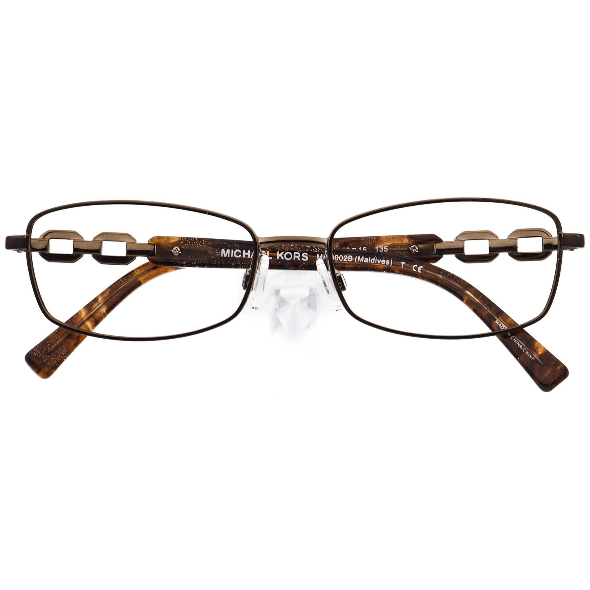 Michael Kors Mk 3002B 1028 Brown Authentic Eyeglasses 52-16-135 Michael Kors 0MK3030 Buena Vista Gold Prescription Eyeglasses main image 4