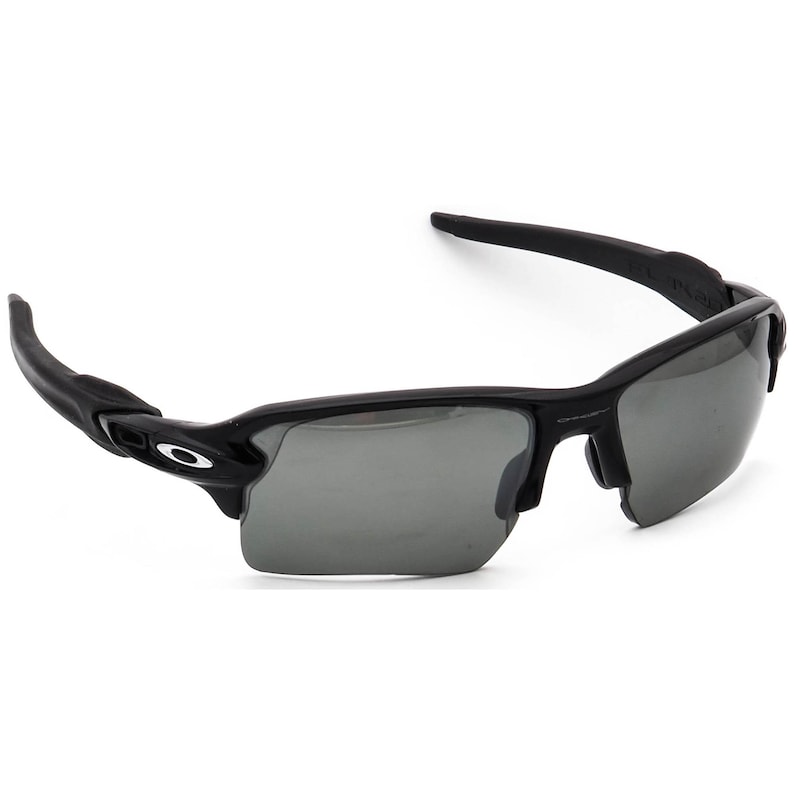 Oakley Men's Rx Sunglasses Frame Only Flak 2.0 Black Half Rim 59 mm image 1